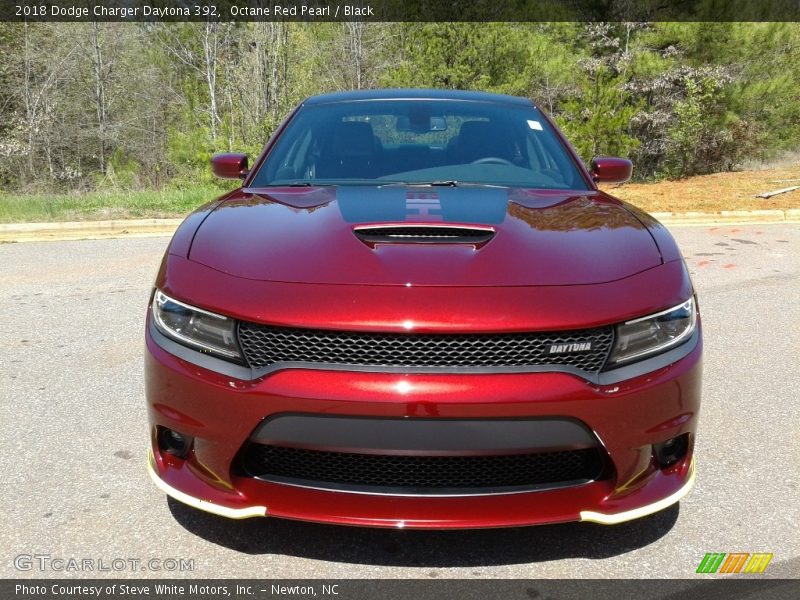 Octane Red Pearl / Black 2018 Dodge Charger Daytona 392