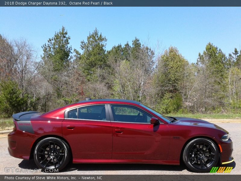 Octane Red Pearl / Black 2018 Dodge Charger Daytona 392