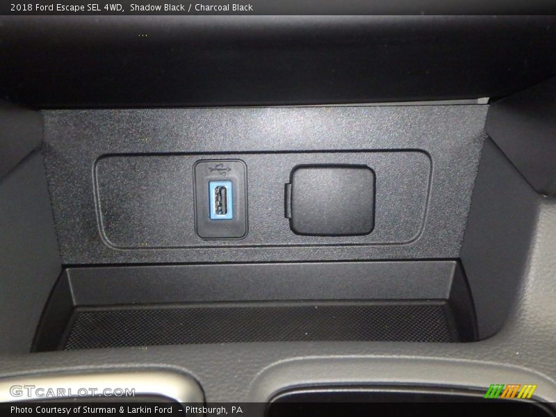 Shadow Black / Charcoal Black 2018 Ford Escape SEL 4WD