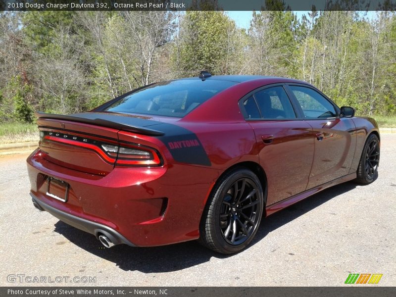 Octane Red Pearl / Black 2018 Dodge Charger Daytona 392