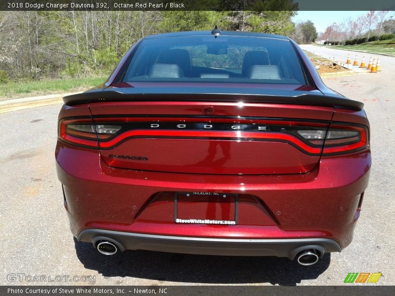 Octane Red Pearl / Black 2018 Dodge Charger Daytona 392