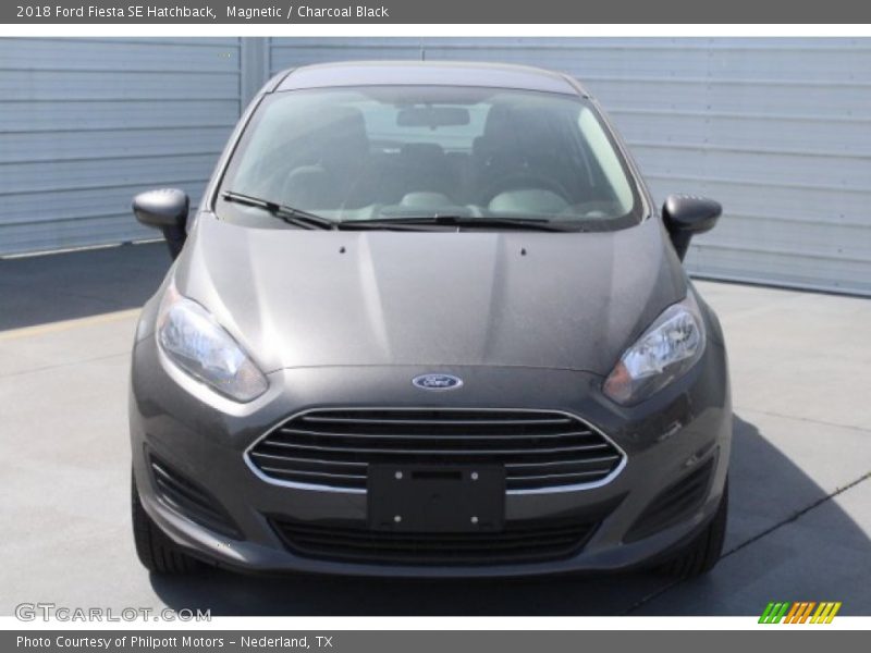 Magnetic / Charcoal Black 2018 Ford Fiesta SE Hatchback