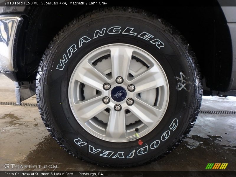 Magnetic / Earth Gray 2018 Ford F150 XLT SuperCab 4x4