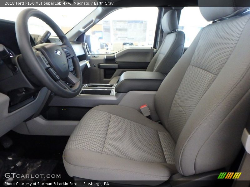 Magnetic / Earth Gray 2018 Ford F150 XLT SuperCab 4x4