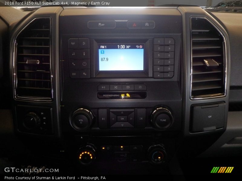 Magnetic / Earth Gray 2018 Ford F150 XLT SuperCab 4x4