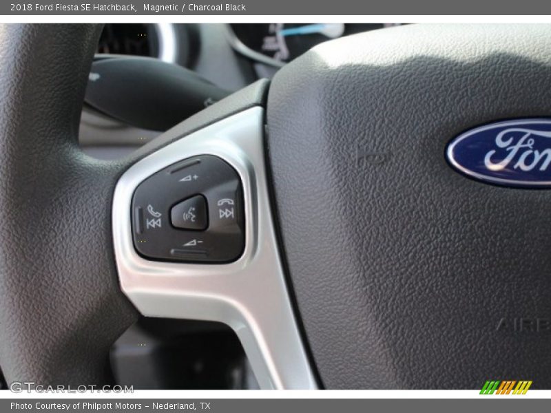 Magnetic / Charcoal Black 2018 Ford Fiesta SE Hatchback