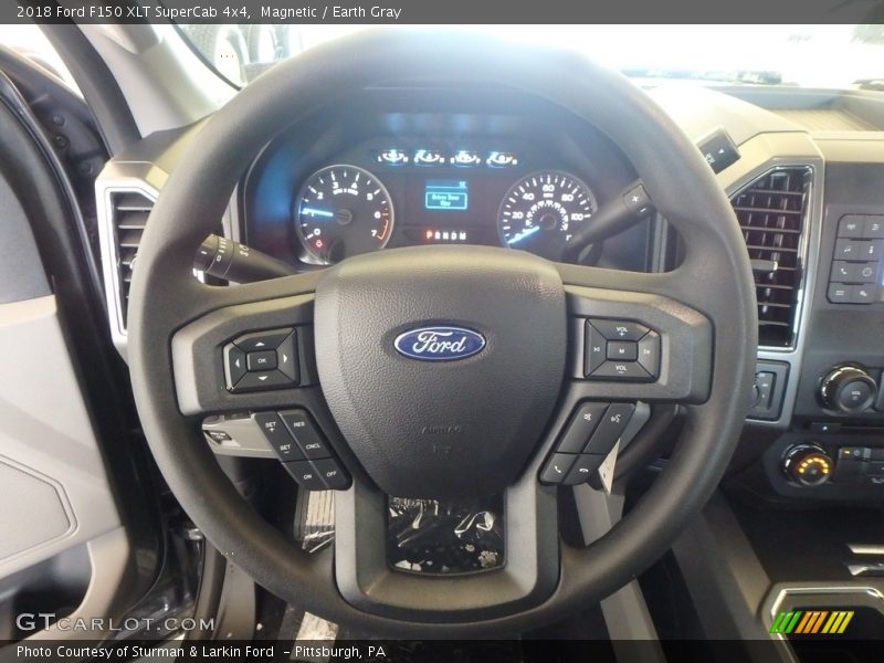 Magnetic / Earth Gray 2018 Ford F150 XLT SuperCab 4x4