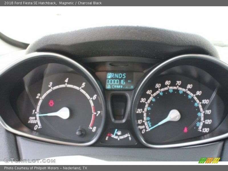 Magnetic / Charcoal Black 2018 Ford Fiesta SE Hatchback