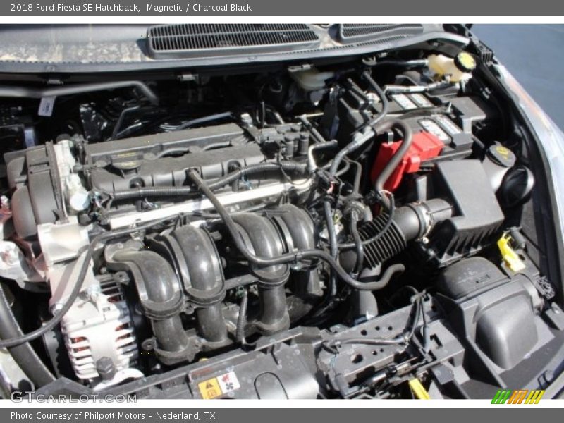 Magnetic / Charcoal Black 2018 Ford Fiesta SE Hatchback