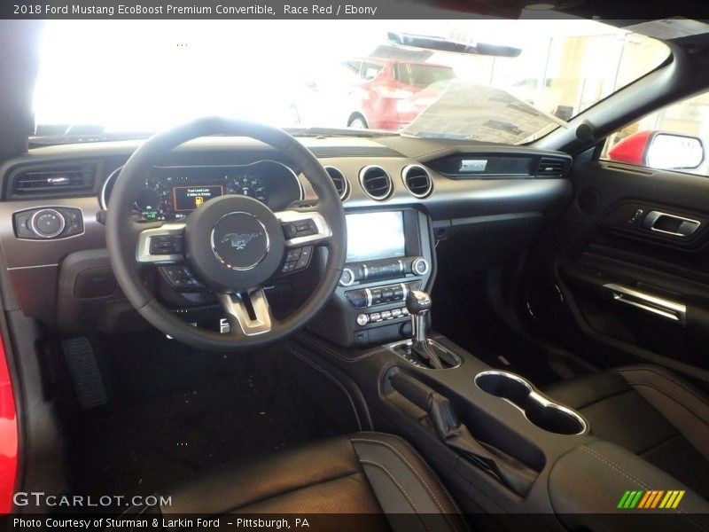 Race Red / Ebony 2018 Ford Mustang EcoBoost Premium Convertible