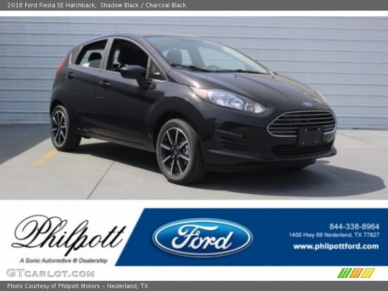 Shadow Black / Charcoal Black 2018 Ford Fiesta SE Hatchback