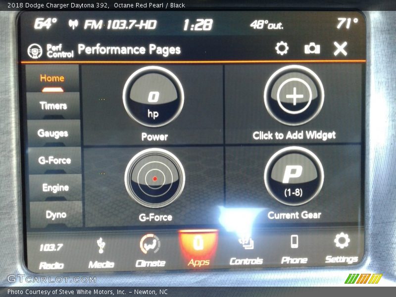 Octane Red Pearl / Black 2018 Dodge Charger Daytona 392