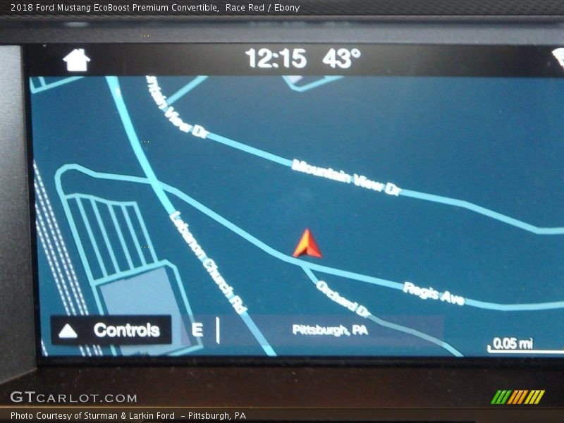Race Red / Ebony 2018 Ford Mustang EcoBoost Premium Convertible