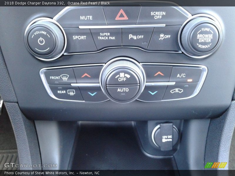 Octane Red Pearl / Black 2018 Dodge Charger Daytona 392