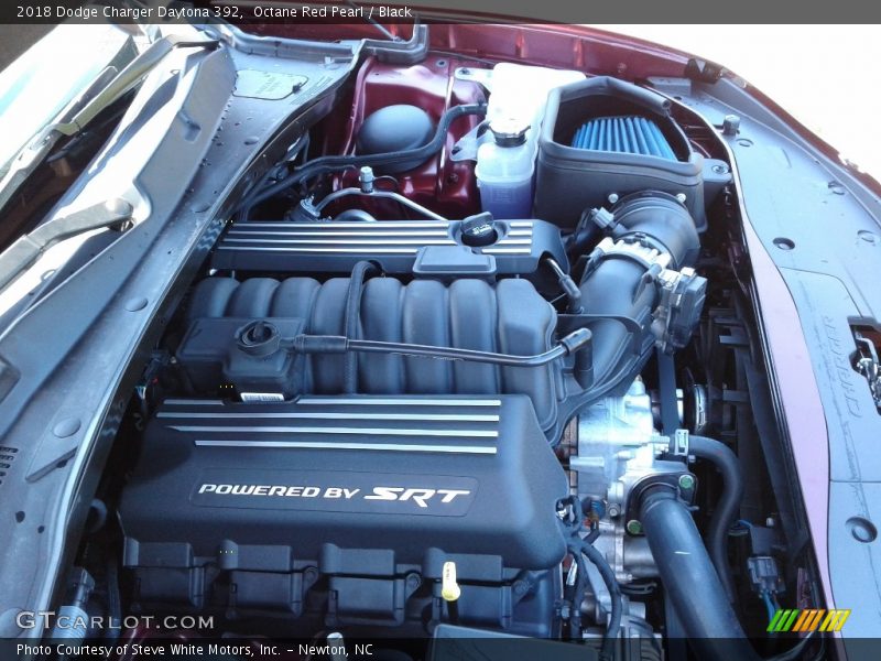 Octane Red Pearl / Black 2018 Dodge Charger Daytona 392