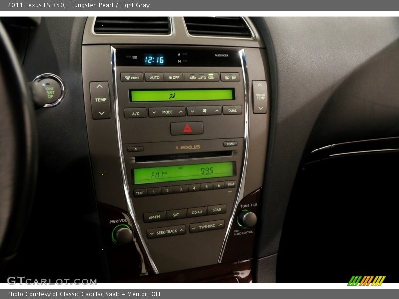 Tungsten Pearl / Light Gray 2011 Lexus ES 350