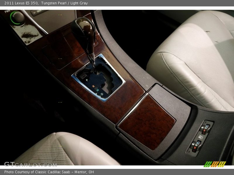 Tungsten Pearl / Light Gray 2011 Lexus ES 350