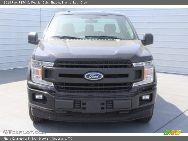 Shadow Black / Earth Gray 2018 Ford F150 XL Regular Cab