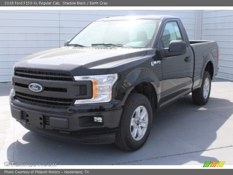 Shadow Black / Earth Gray 2018 Ford F150 XL Regular Cab