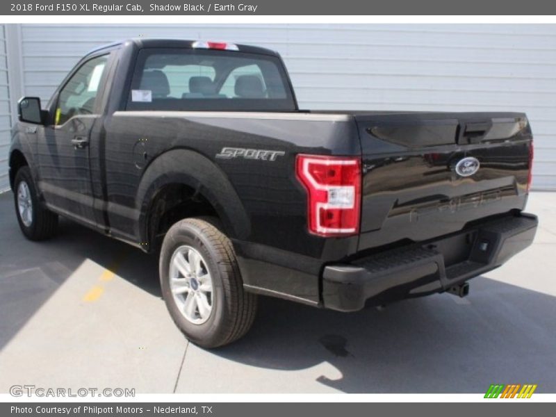 Shadow Black / Earth Gray 2018 Ford F150 XL Regular Cab