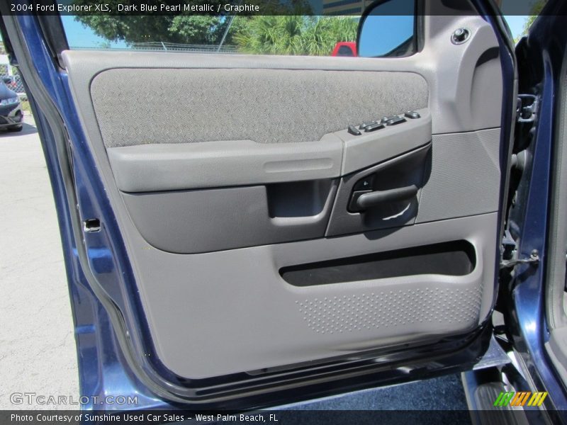 Dark Blue Pearl Metallic / Graphite 2004 Ford Explorer XLS
