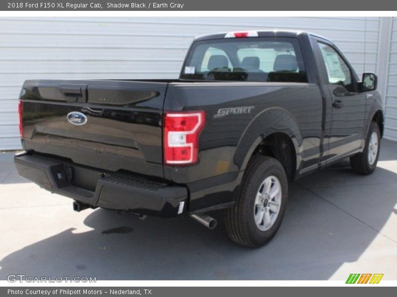 Shadow Black / Earth Gray 2018 Ford F150 XL Regular Cab