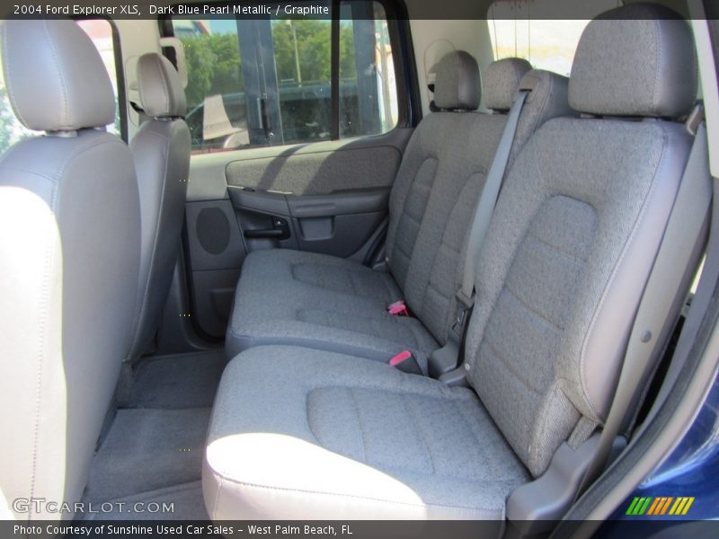 Dark Blue Pearl Metallic / Graphite 2004 Ford Explorer XLS