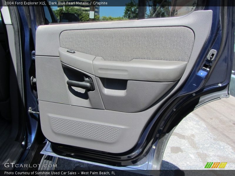 Dark Blue Pearl Metallic / Graphite 2004 Ford Explorer XLS