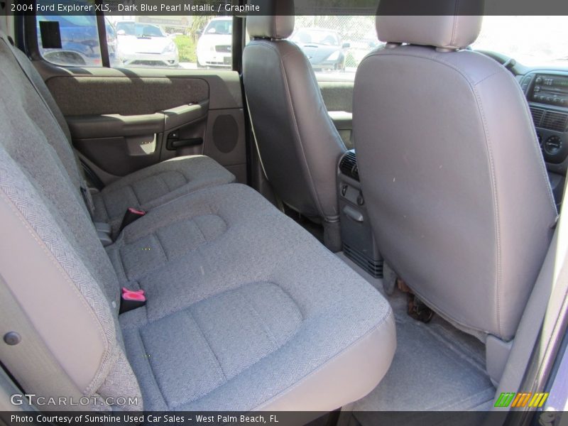 Dark Blue Pearl Metallic / Graphite 2004 Ford Explorer XLS