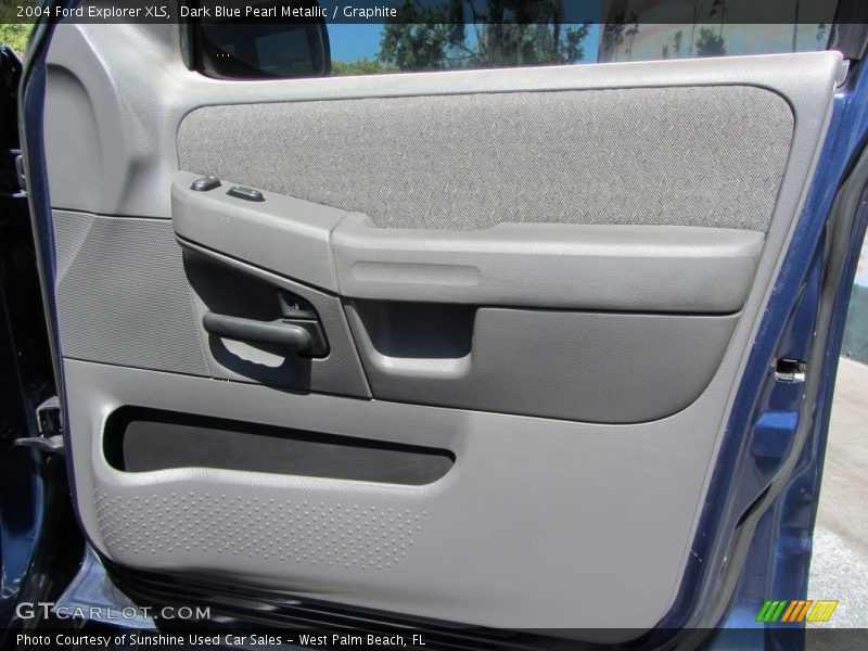 Dark Blue Pearl Metallic / Graphite 2004 Ford Explorer XLS