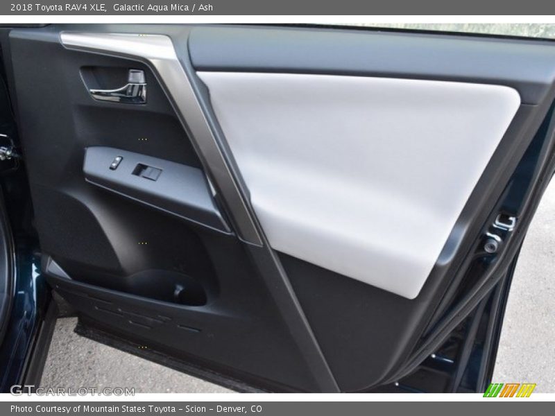 Galactic Aqua Mica / Ash 2018 Toyota RAV4 XLE