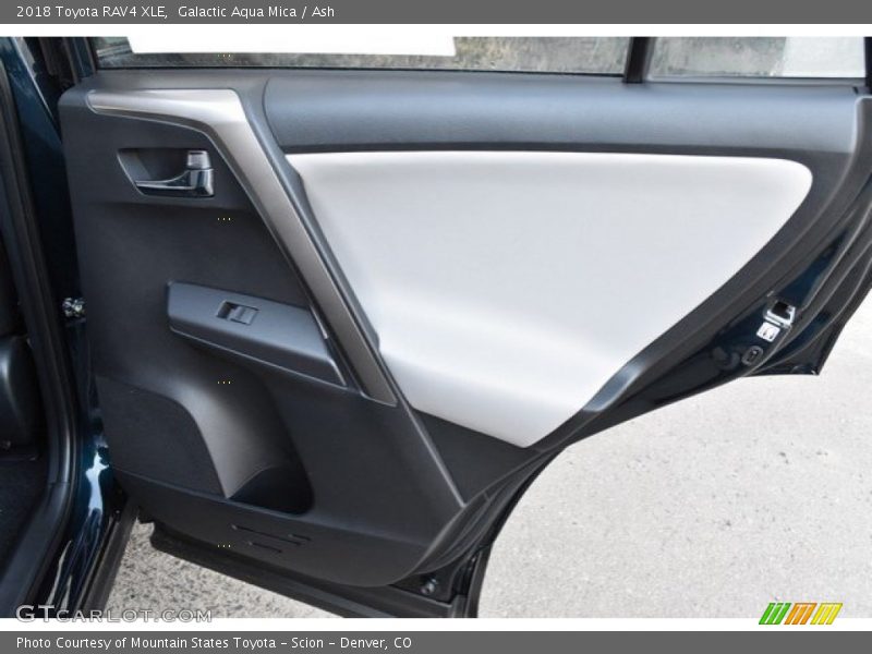 Galactic Aqua Mica / Ash 2018 Toyota RAV4 XLE