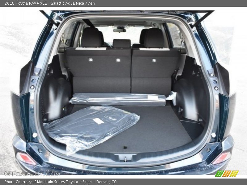 Galactic Aqua Mica / Ash 2018 Toyota RAV4 XLE
