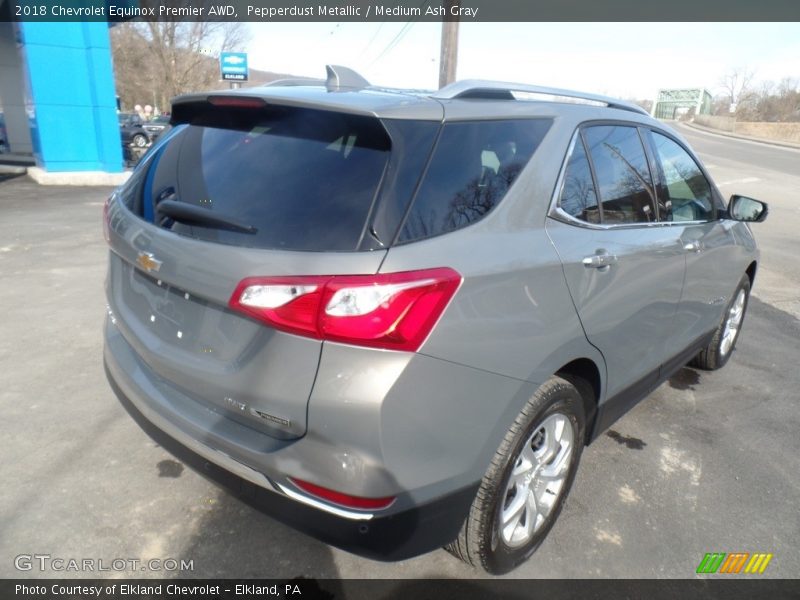 Pepperdust Metallic / Medium Ash Gray 2018 Chevrolet Equinox Premier AWD