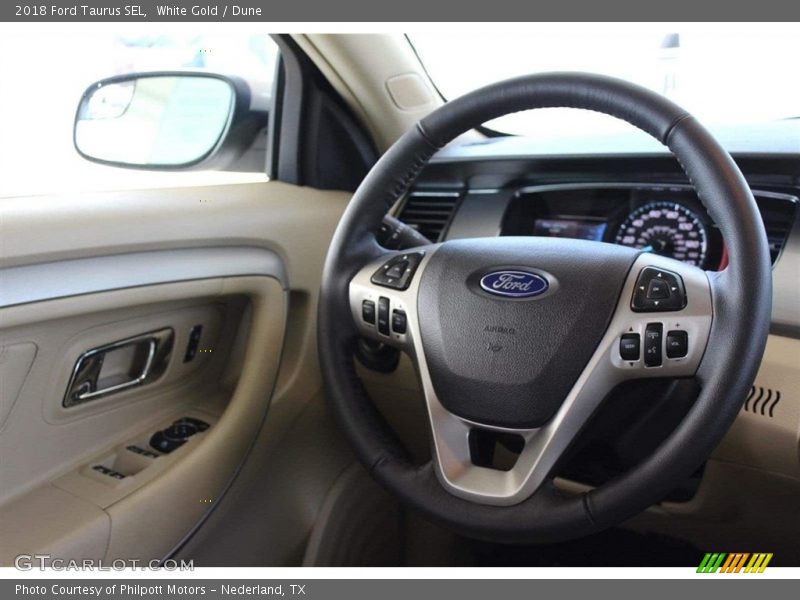  2018 Taurus SEL Steering Wheel