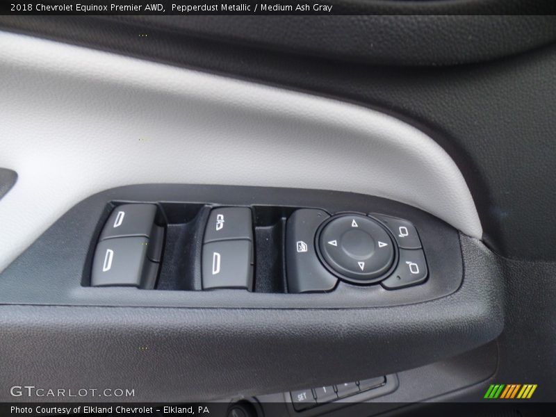 Pepperdust Metallic / Medium Ash Gray 2018 Chevrolet Equinox Premier AWD