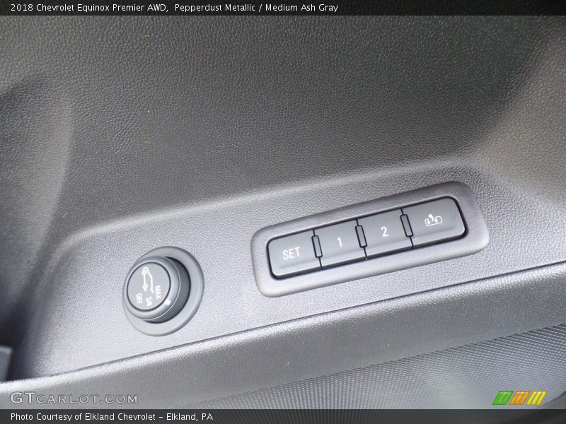 Pepperdust Metallic / Medium Ash Gray 2018 Chevrolet Equinox Premier AWD