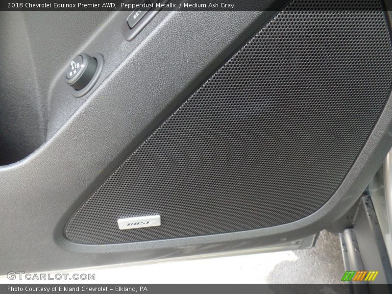 Pepperdust Metallic / Medium Ash Gray 2018 Chevrolet Equinox Premier AWD