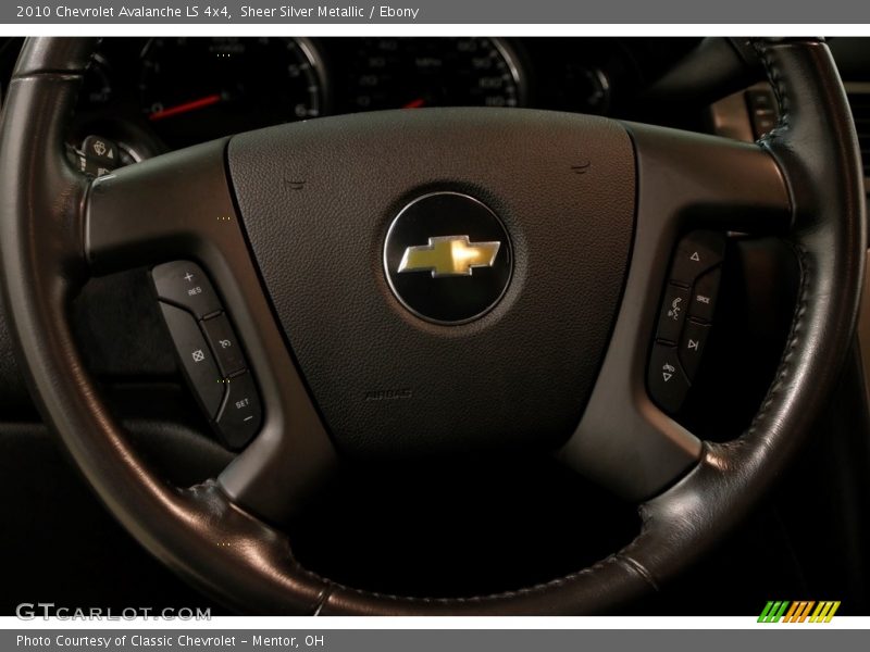 Sheer Silver Metallic / Ebony 2010 Chevrolet Avalanche LS 4x4
