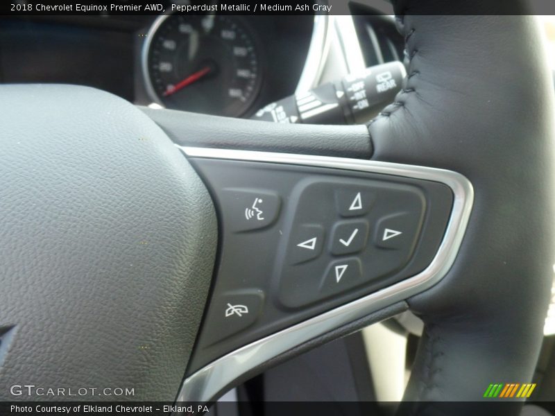 Pepperdust Metallic / Medium Ash Gray 2018 Chevrolet Equinox Premier AWD
