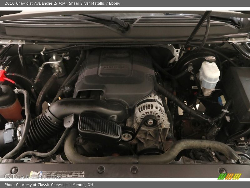 Sheer Silver Metallic / Ebony 2010 Chevrolet Avalanche LS 4x4