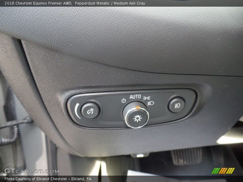 Pepperdust Metallic / Medium Ash Gray 2018 Chevrolet Equinox Premier AWD