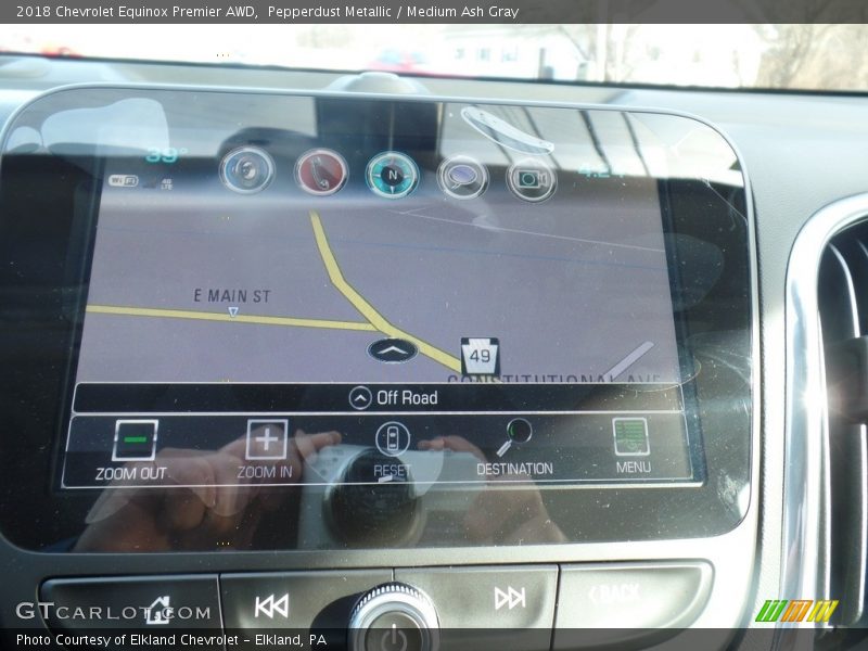 Pepperdust Metallic / Medium Ash Gray 2018 Chevrolet Equinox Premier AWD
