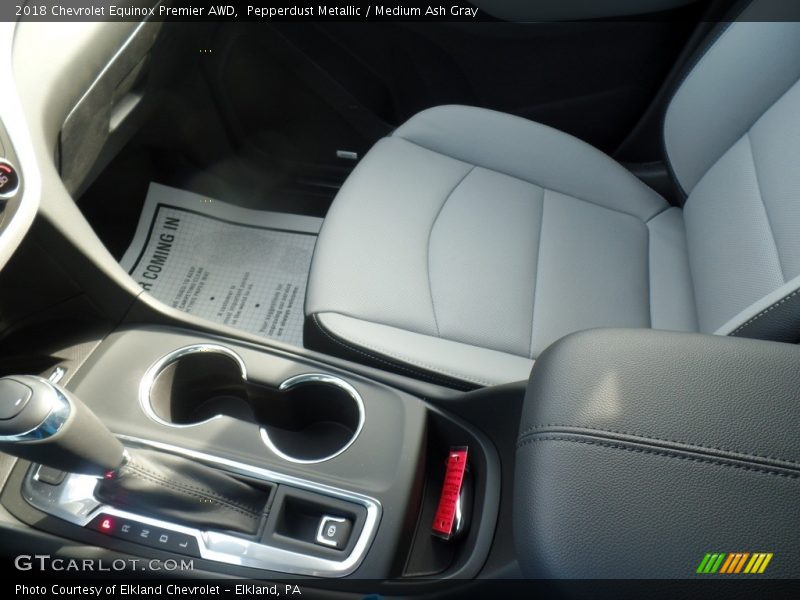 Pepperdust Metallic / Medium Ash Gray 2018 Chevrolet Equinox Premier AWD