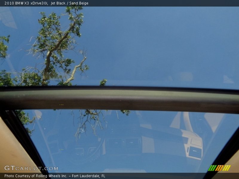 Jet Black / Sand Beige 2010 BMW X3 xDrive30i