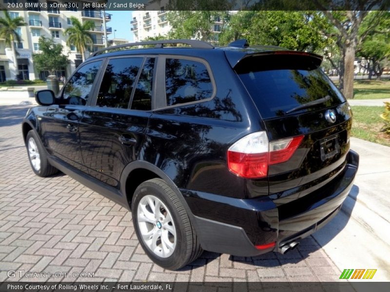 Jet Black / Sand Beige 2010 BMW X3 xDrive30i
