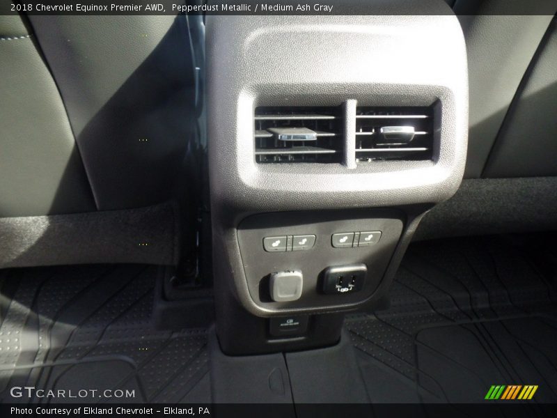 Pepperdust Metallic / Medium Ash Gray 2018 Chevrolet Equinox Premier AWD