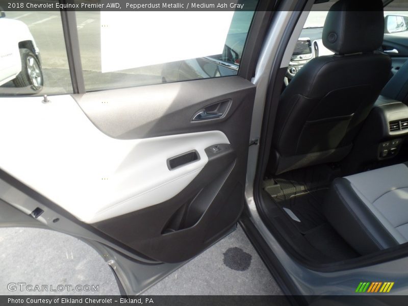 Pepperdust Metallic / Medium Ash Gray 2018 Chevrolet Equinox Premier AWD