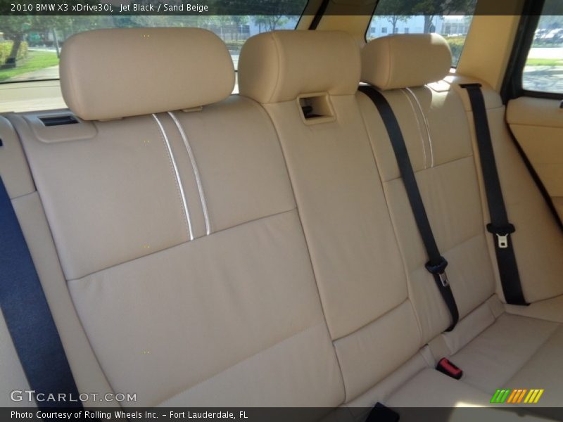 Jet Black / Sand Beige 2010 BMW X3 xDrive30i