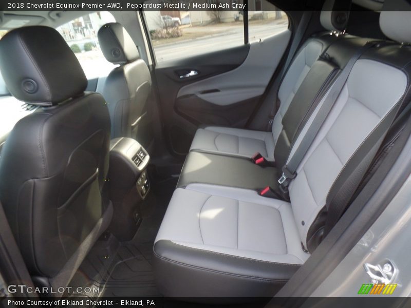 Pepperdust Metallic / Medium Ash Gray 2018 Chevrolet Equinox Premier AWD